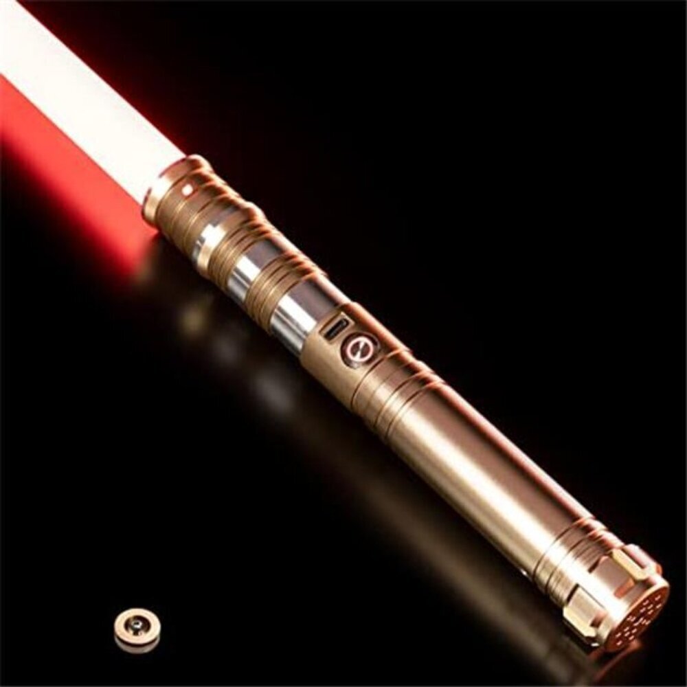 Light Saber 12 Colors Changing,4 Sound Fonts/Metal Hilt, Support Heavy